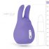 Good Vibes Teddy - Rechargeable Rabbit Clitoral Vibrator (Purple) 