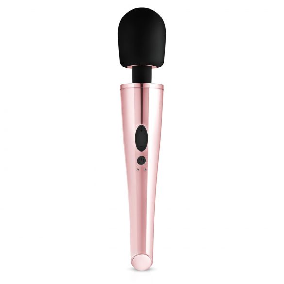 Rosy Gold Wand - Rechargeable Massager Vibrator (Rose Gold)