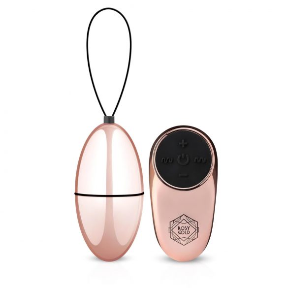 Waterproof Vibrating Egg - Rose Gold 