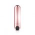 Rosy Gold Rechargeable Mini Bullet Vibrator (Rose Gold) 