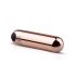 Rosy Gold Rechargeable Mini Bullet Vibrator (Rose Gold) 