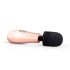 Rosy Gold Mini Wand - Rechargeable Massage Vibrator (Rose Gold) 