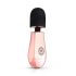 Rosy Gold Mini Wand - Rechargeable Massage Vibrator (Rose Gold) 