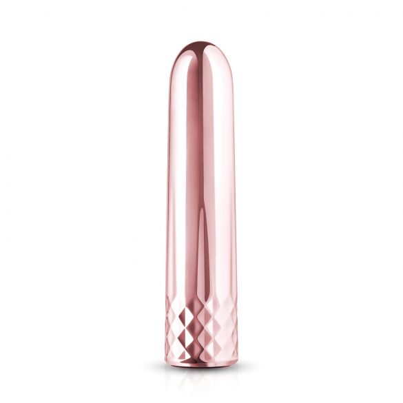 Rosy Gold Mini - Rechargeable Mini Rod Vibrator (Rose Gold) 