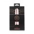 Rosy Gold Mini - Rechargeable Mini Rod Vibrator (Rose Gold) 