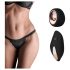 Pantyrebel - Rechargeable, Remote-Control Vibrating Panties - Black (S-L)