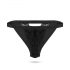 Pantyrebel - Rechargeable, Wireless Vibrating Thong - Black (S-L) 