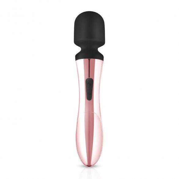 Rechargeable Massage Vibrator - Rosy Gold Wand Curve 