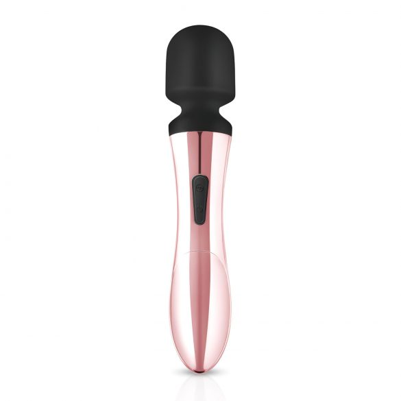 Rechargeable Massage Vibrator - Rosy Gold Wand Curve 