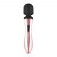 Rechargeable Massage Vibrator - Rosy Gold Wand Curve 