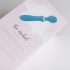 Bloom Orchid Wand - rechargeable massaging vibrator (turquoise)