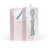 Bloom Orchid Wand - Rechargeable Massage Vibrator (Turquoise) 