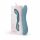 Bloom Rose - Rechargeable Silicone G-Spot Vibrator (Turquoise)