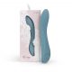 Bloom Rose - Rechargeable Silicone G-Spot Vibrator (Turquoise) 