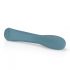 Bloom Rose - Rechargeable Silicone G-Spot Vibrator (Turquoise) 