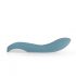 Bloom Rose - Rechargeable Silicone G-Spot Vibrator (Turquoise) 