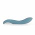 Bloom Rose - Rechargeable Silicone G-Spot Vibrator (Turquoise) 