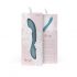 Bloom Rose - Rechargeable Silicone G-Spot Vibrator (Turquoise) 