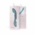 Bloom Rose - Rechargeable Silicone G-Spot Vibrator (Turquoise) 