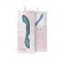 Bloom Rose - Rechargeable Silicone G-Spot Vibrator (Turquoise) 