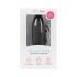 Easytoys Velvet Vibe - rechargeable wand vibrator (black)