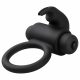 EasyToys Bunny - Vibrating Penis Ring (Black) 