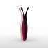 Senzi - Rechargeable, Waterproof Clitoral Vibrator (Burgundy) 