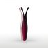 Senzi - rechargeable, waterproof clitoral vibrator (burgundy)