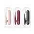 Senzi - rechargeable, waterproof clitoral vibrator (burgundy)