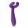 Easytoys Couple - Rechargeable, Waterproof Couples Vibrator (Purple) 