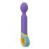 PMV20 Base Wand - Battery-Powered Massaging Vibrator (Purple) 