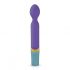 PMV20 Base Wand - Battery-Powered Massaging Vibrator (Purple) 