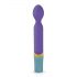 PMV20 Base Wand - Battery-Powered Massaging Vibrator (Purple) 