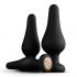 Panthra Kesia - Silicone Anal Dildo Set (3-Piece) - Black 