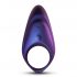 Hueman Neptune - Waterproof, Rechargeable, Radio-Controlled Vibrating Cock Ring (Purple) 