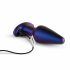 Human Meteoroid - Rotating Beaded Anal Vibrator with Radio (Purple) 