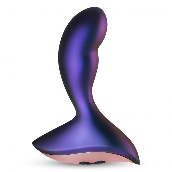 Hueman Intergalactic - Rechargeable, Radio-Controlled Anal Vibrator (Purple) 