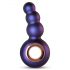 Human Outer Space - Rechargeable Beaded Anal Vibrator (Purple) 