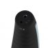 CRUIZR CP02 - Battery-Powered, Rotating Vibrating Masturbator (Black-Blue) 