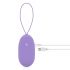 LUV EGG XL - Rechargeable, Wireless Vibrating Egg (Purple) 