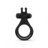 Easytoys Share Ring - Vibrating Cock and Ball Ring (Black) 