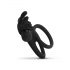 Easytoys Share Ring - Vibrating Penis and Testicle Ring (Black)