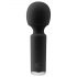 Easytoys Wonder Wand - Rechargeable Mini Massage Vibrator (Black) 