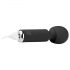 Easytoys Wonder Wand - Rechargeable Mini Massage Vibrator (Black) 