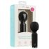 Easytoys Wonder Wand - Rechargeable Mini Massage Vibrator (Black) 