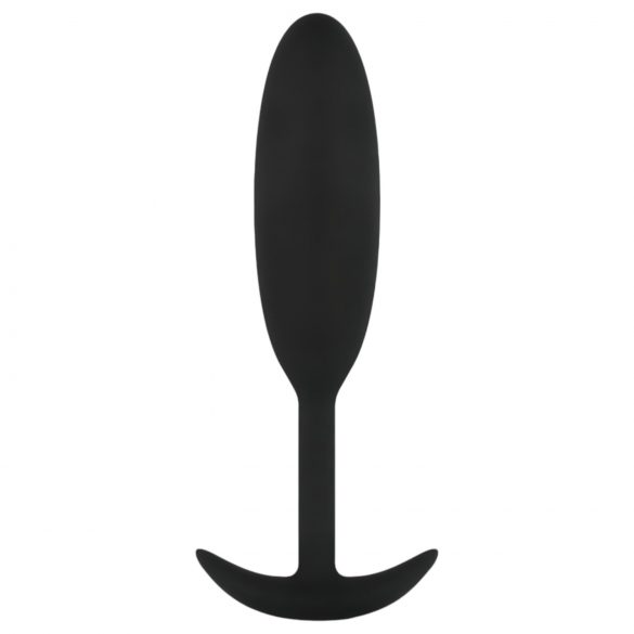 Easytoys Heavy Fulfiller - 54g Anal Plug - Small (Black)