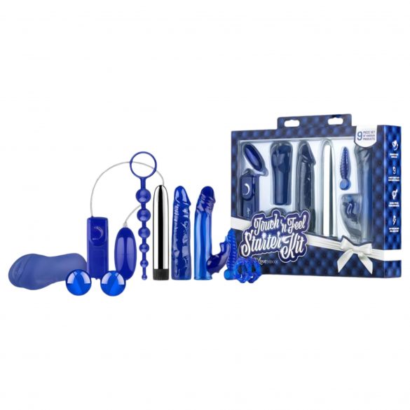 LoveBoxxx Touch 'n Feel - Beginner Vibrator Set (9 pieces)