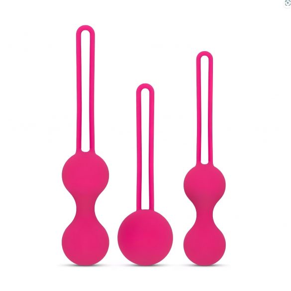 Easytoys LoveBalls - Geisha Ball Set - 3 Piece (Pink) 