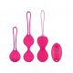 Easytoys LoveBalls - Vibrating Geisha Balls Set - 3 Pieces (Pink) 