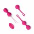 Easytoys LoveBalls - Vibrating Geisha Balls Set - 3 Pieces (Pink) 